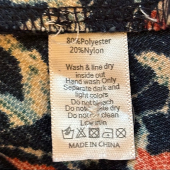 Joyfolie Mia Joy Floral Jumper Dress in Corduroy Girls Size 14 - Picture 9 of 11